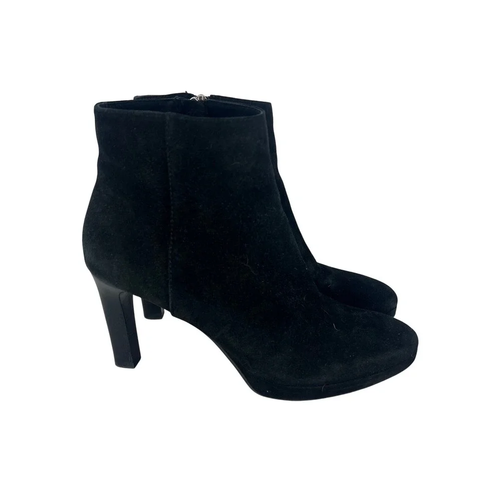 Aquatalia black suede